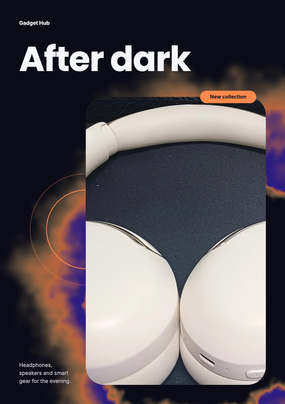 Cover of the Night Stage electronics & gadgets lookbook template